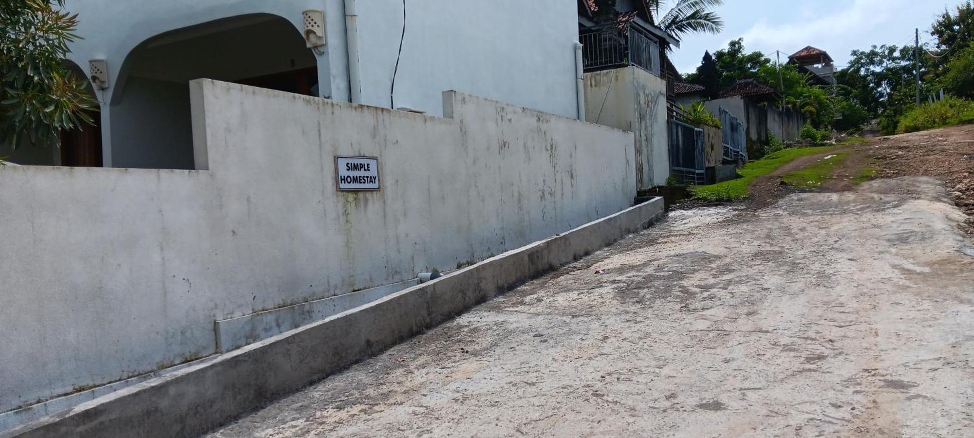 Simple Homestay Balangan Pecatu Kültér fotó